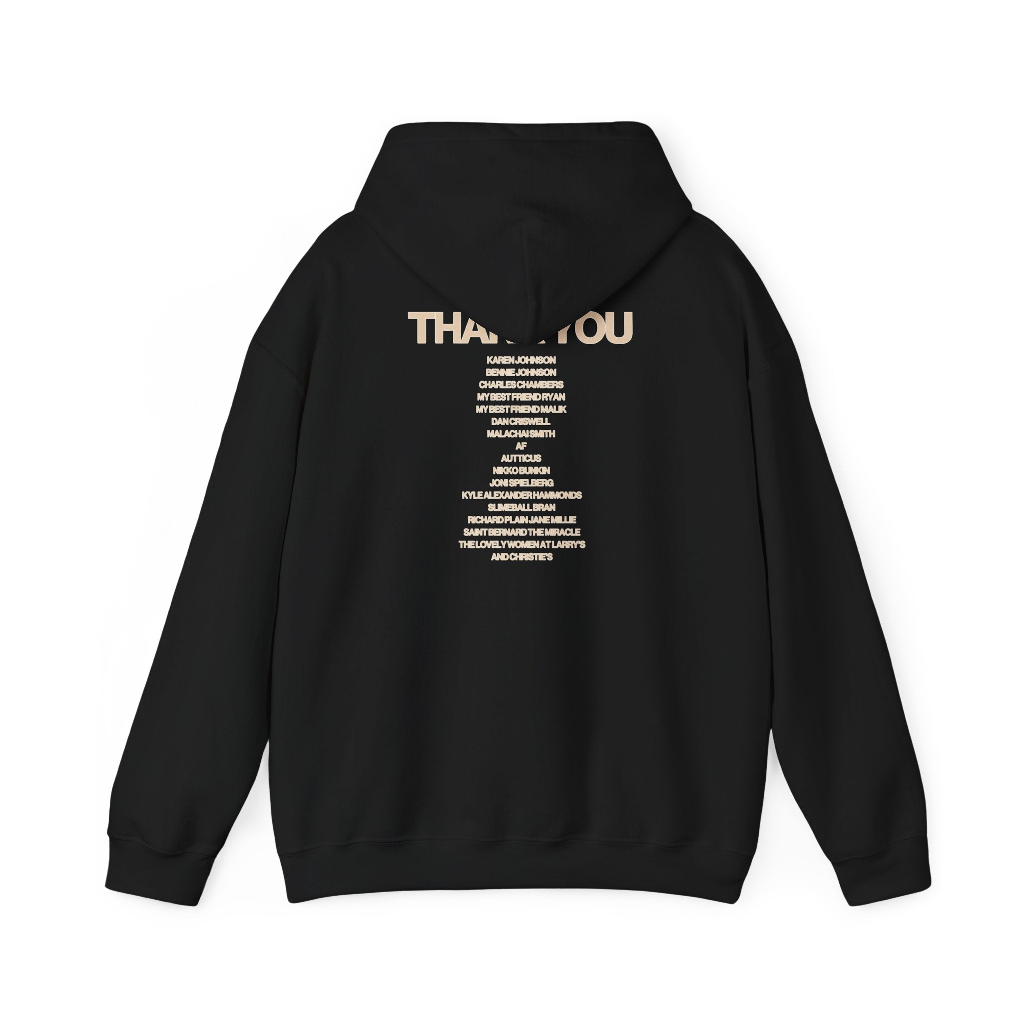 GRAN! "BBL SPONSORSHIP PROGRAM" HOODIE BLACK