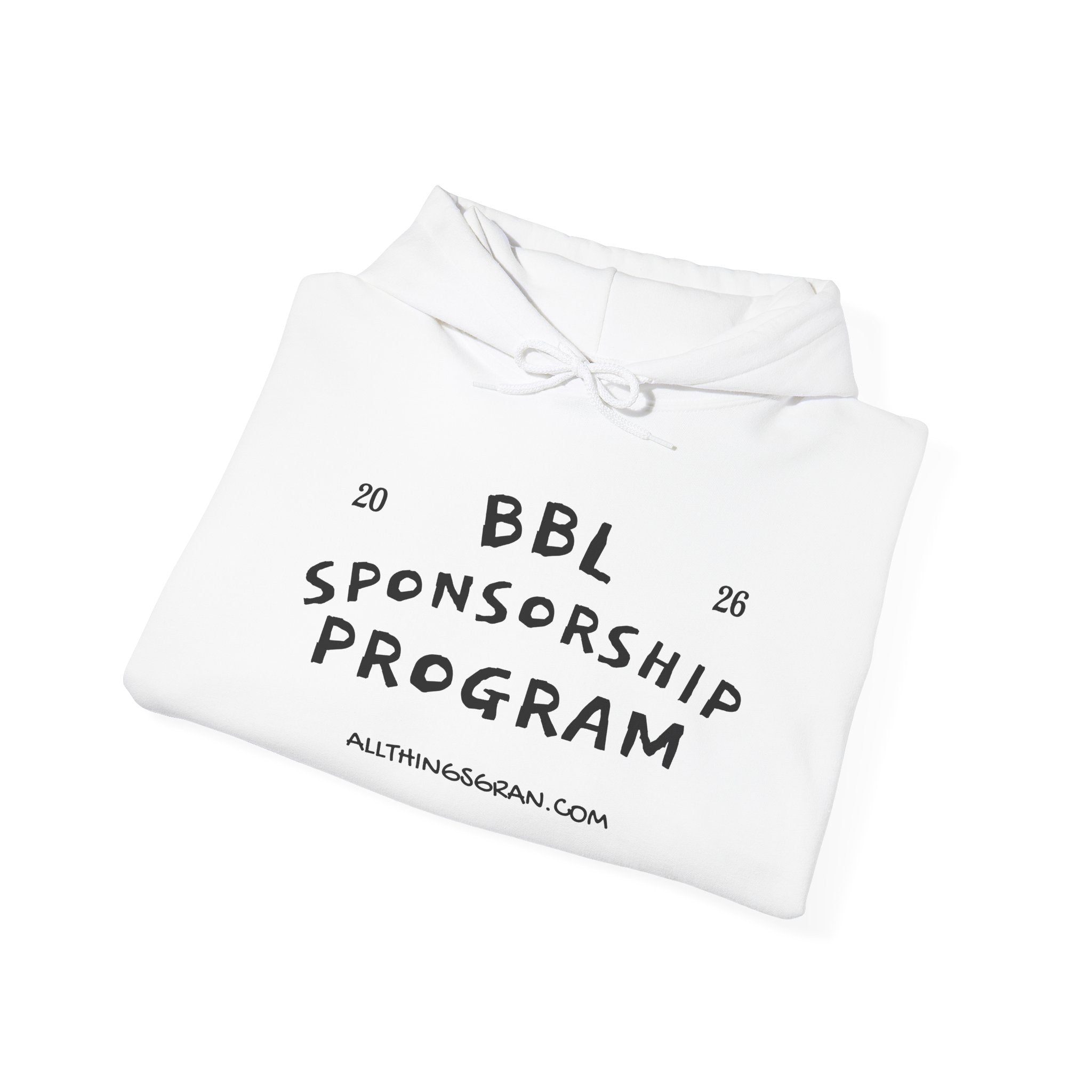 GRAN! "BBL SPONSORSHIP PROGRAM" HOODIE WHITE SAND