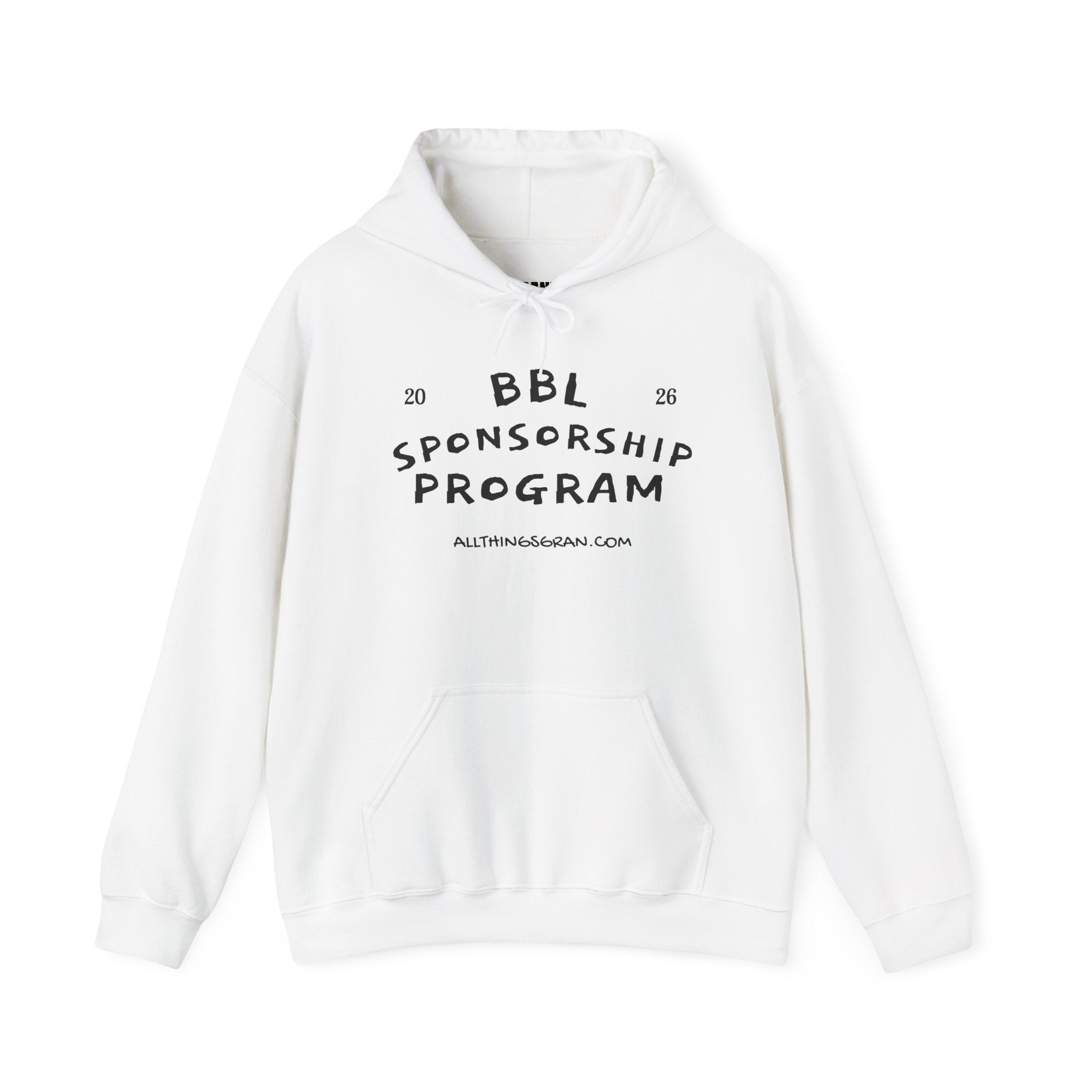 GRAN! "BBL SPONSORSHIP PROGRAM" HOODIE WHITE SAND