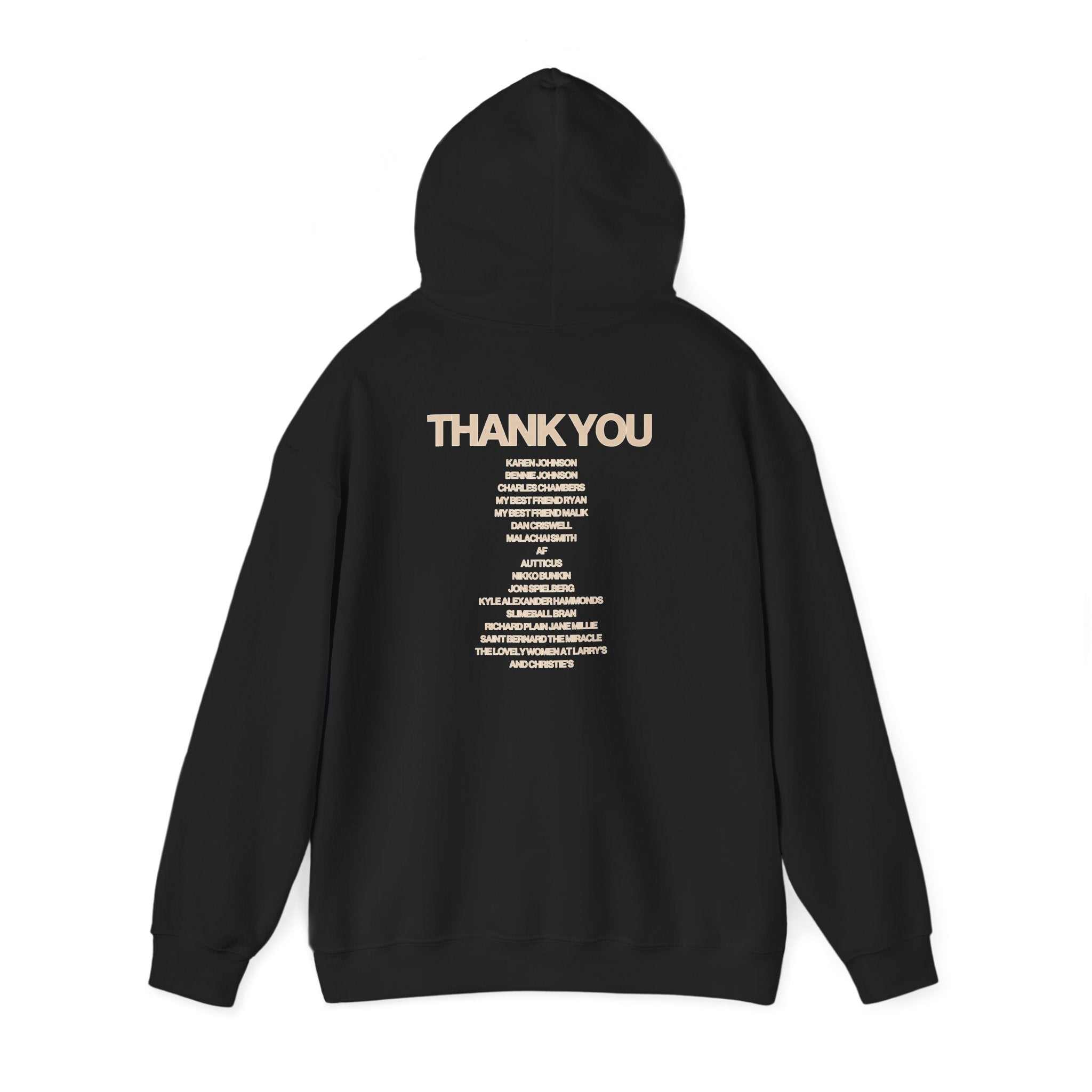 GRAN! "BBL SPONSORSHIP PROGRAM" HOODIE BLACK